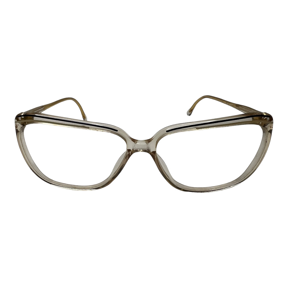 Vogart Line Glasses Eyeglasses Frames Vintage Mod.220 White Blue Clear H3569‎